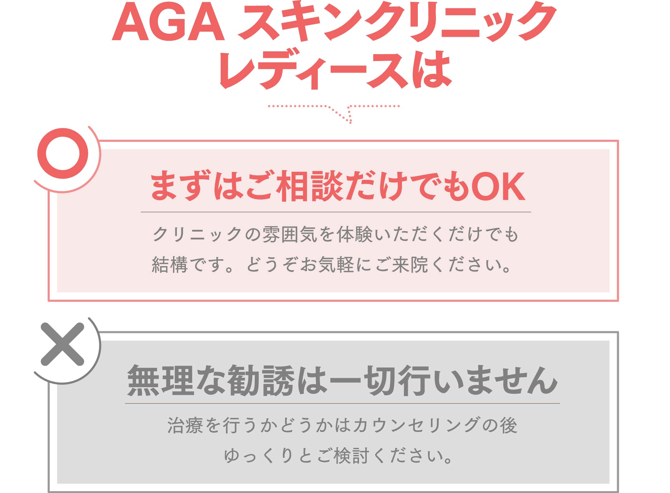 ひとりで悩まず当院へご相談ください。