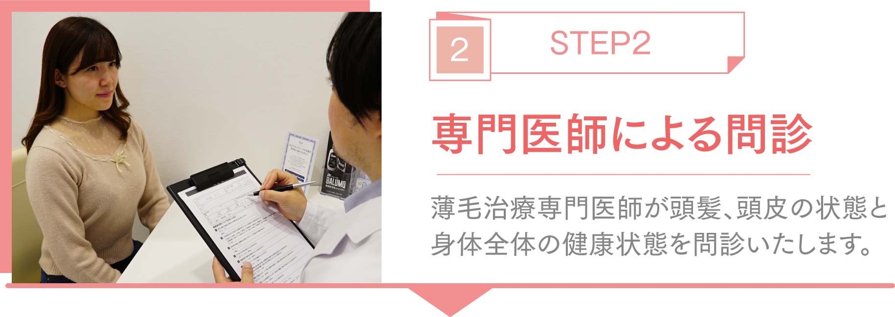 step2.専門医師による問診